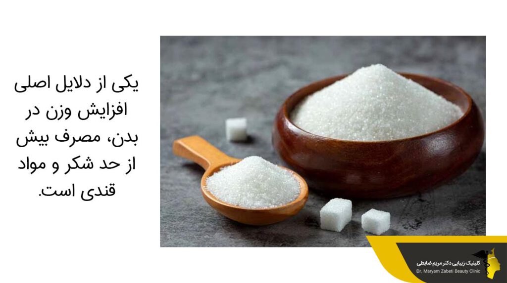 مصرف بیش از حد شکر و مواد قندی 