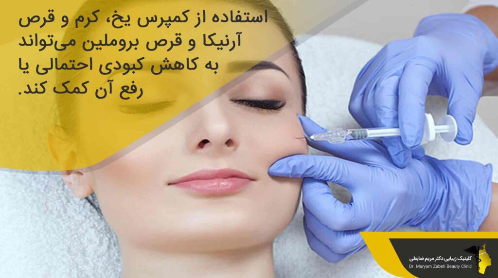 مراقبت بعد از تزریق ژل گونه